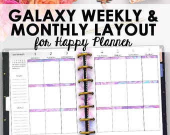 Satisfied planner web pages Etsy photograph relating to Happy Planner Printable Calendar Pages identify Satisfied planner internet pages Etsy
